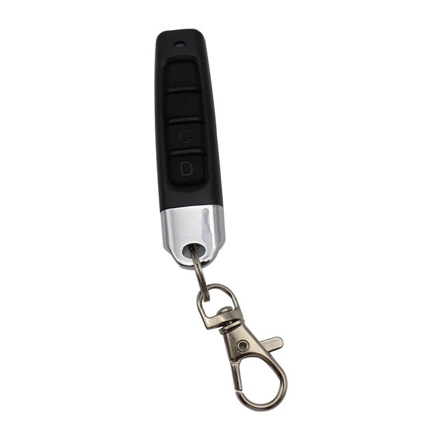 433MHz Door Remote Control Universal 4 Keys Copy Garage Remote Control Cloning Electric Gate Remote Controller Duplicator Key 1