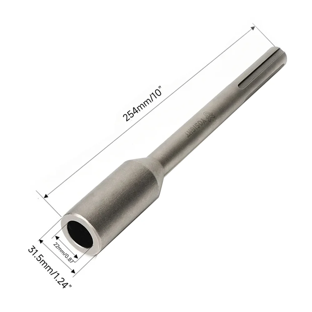 AEVXKHI 5PCS Ground Rod Driver With Round Handle, 8/10/12/16/20mm Professional SDS Plus Ground Rod Driver Tool High Hardness Grounding Rod Adapter Sturdy G - View #6