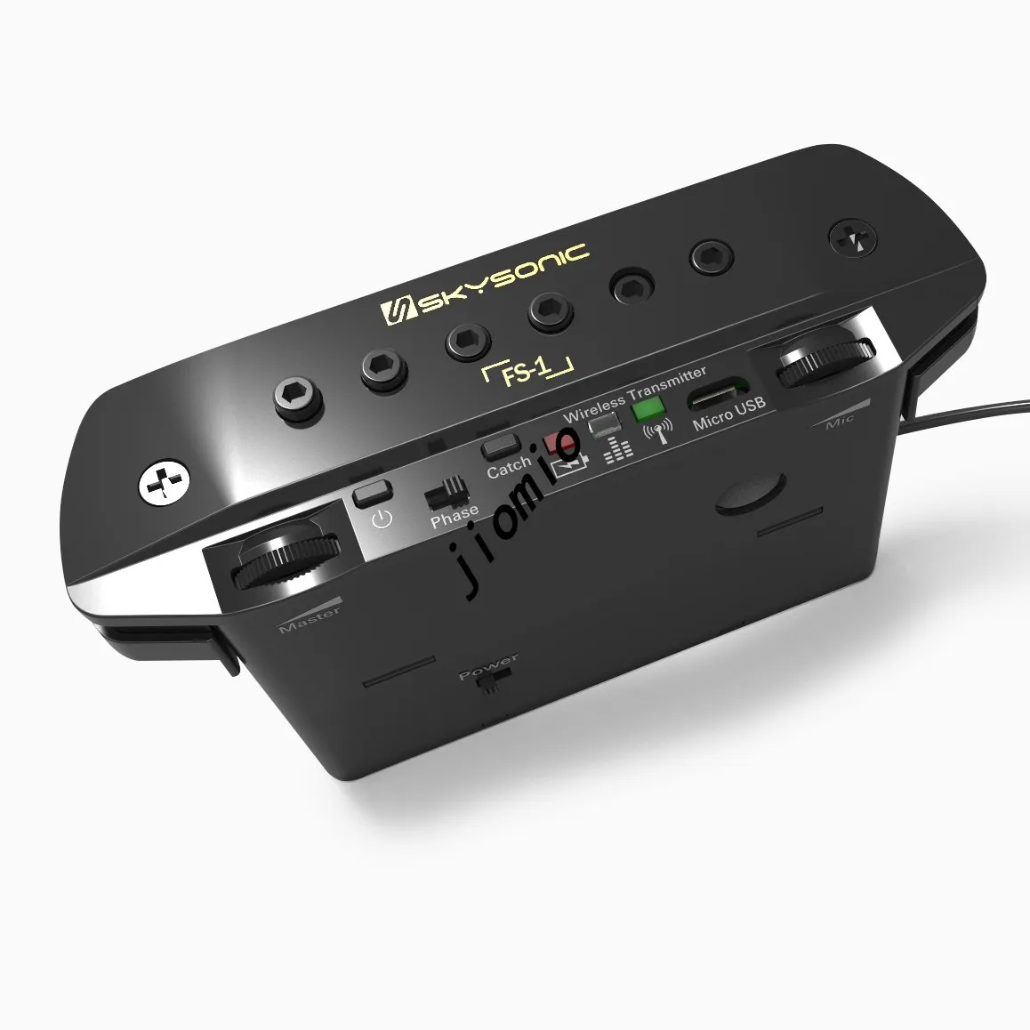 Free Shipping Wireless Pickups Acoustic Guitar Soundhole Pickups Fs 1