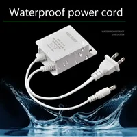 DC12V 2A Водонепроницаемый адаптер питания европейского стандарта для камер видеонаблюдения AHD Камера NVR DVR Вход AC100V-240V 5,5 мм * 2,1 мм — изображение 6