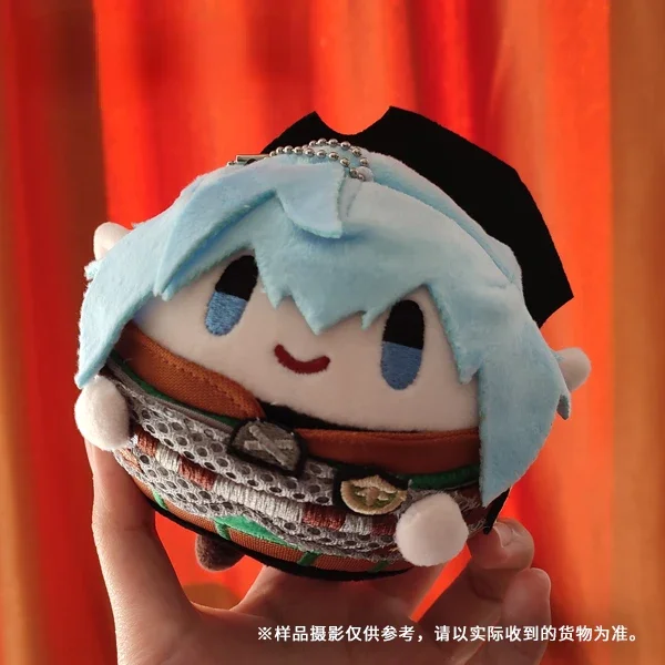 

Anime Game Final Fantasy XIV FF14 Small Spirit Haurchefant Greystone Plush s Dango Pendant Cartoon Cosplay Props Gift