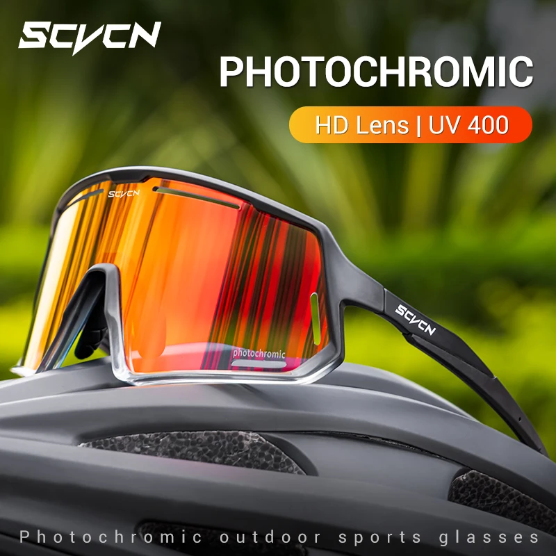 Scvcn-Cycling Sunglasses MTB Photochromic Sports Cycling Glasses Goggles main image 0