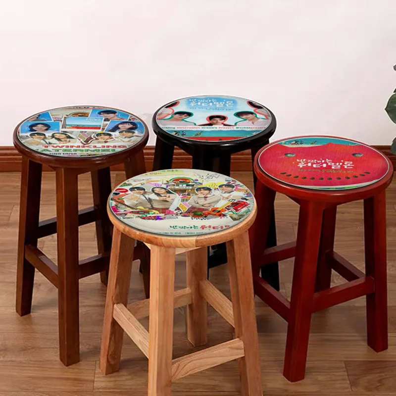 반짝이는 수박 심플 멀티 컬러 원단 쿠션, 미끄럼 방지 거실 소파 장식, 학생 스툴 다다미 사무실 의자 