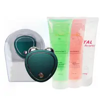 Beauty Massager Cold Gel Microcurrent Face Lifter v line Anti-Wrinkle Roller Skin Tightening Rejuvenation Facial lifts Slimming 1