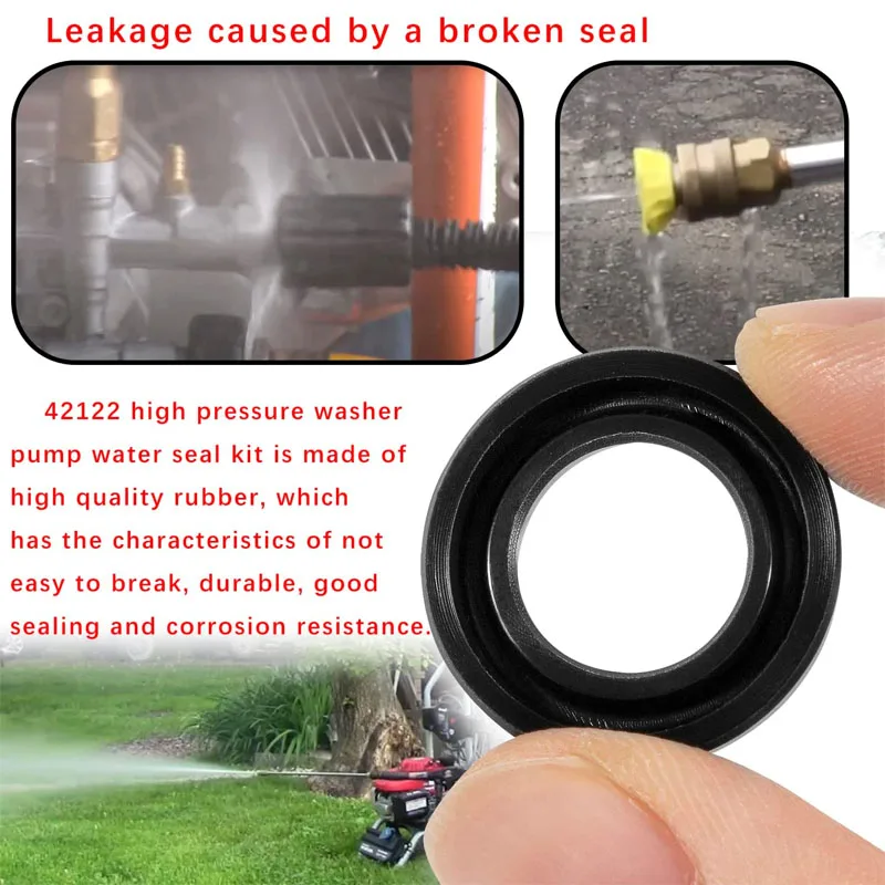 Kit Guarnizioni Per Idropulitrice - 27 Pezzi Per Pompa Alta Pressione - Compatibile Con Modelli Comuni - Foto 9