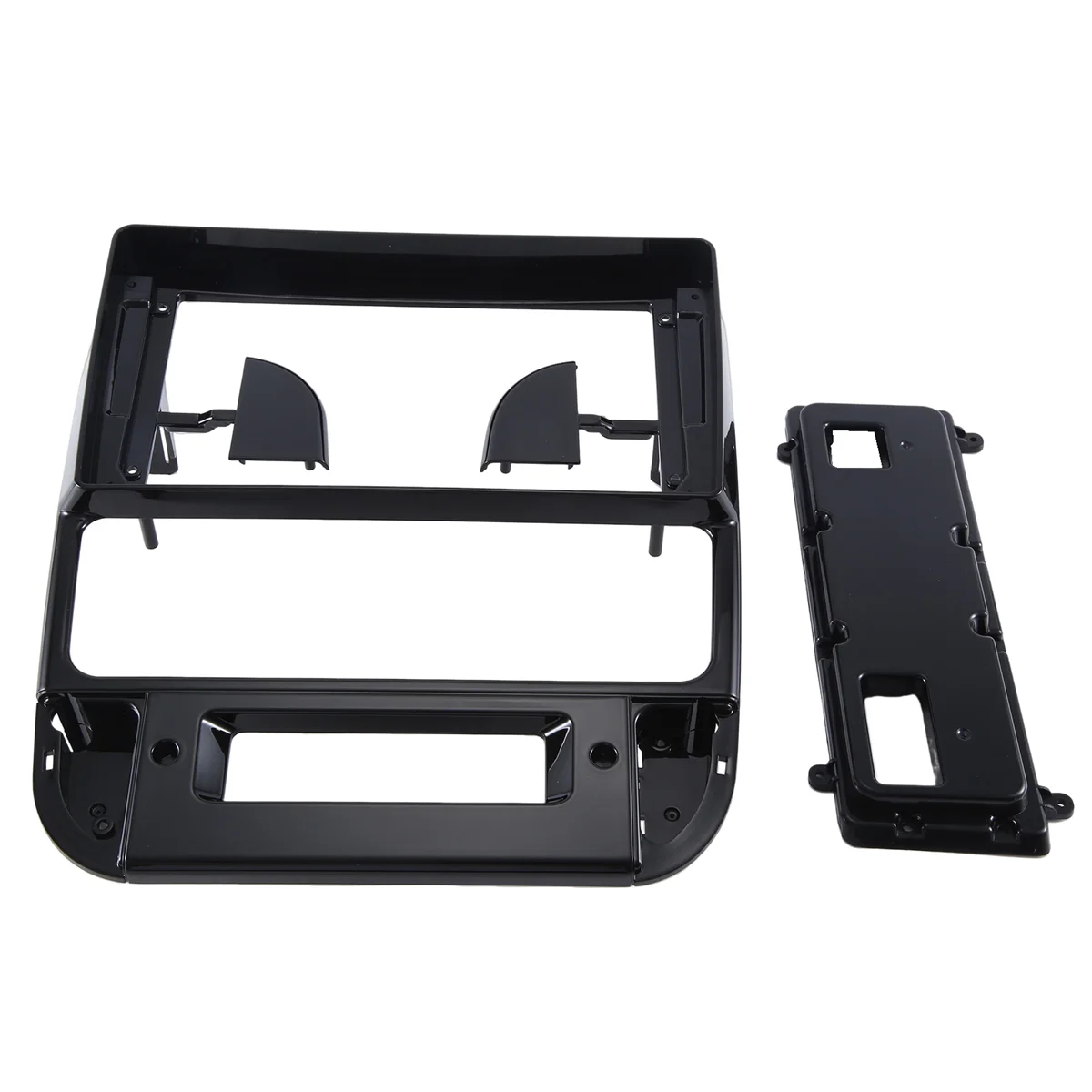 

9 Inch Car Radio Fascia for 406 1999-2004 Install Facia Console Bezel Adapter Plate Trim Cover(Black)