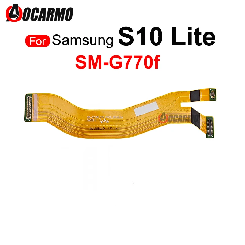 

Для Samsung Galaxy S10 Lite SM- G770F разъем материнской платы ЖК материнская плата гибкий кабель запасные части