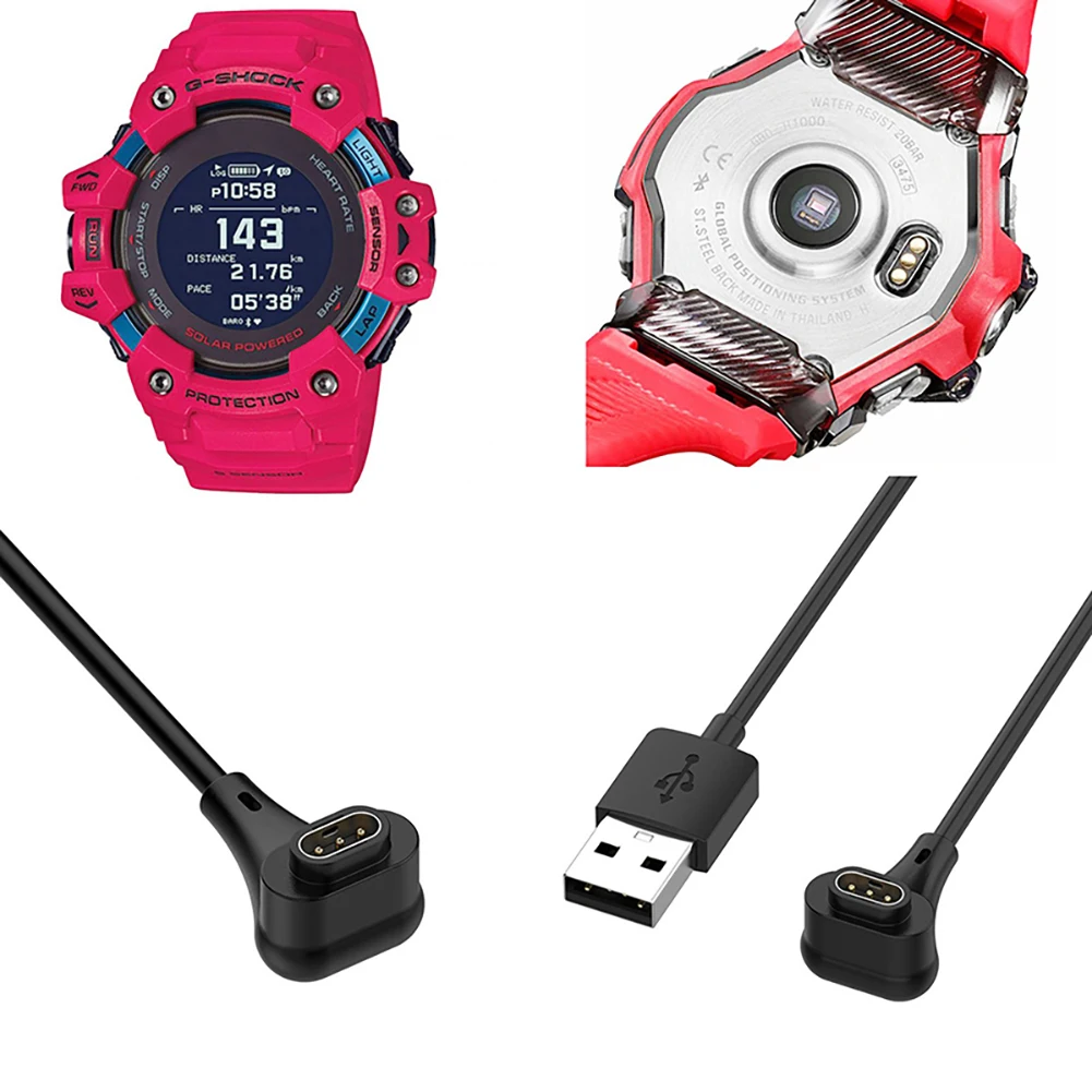 Cavo Di Ricarica Per Smart Watch Cavo Di Ricarica Portatile In Pvc Compatibile Per Orologio G-Shock Gbd-H1000 4 A1 7 A9 1Pr
