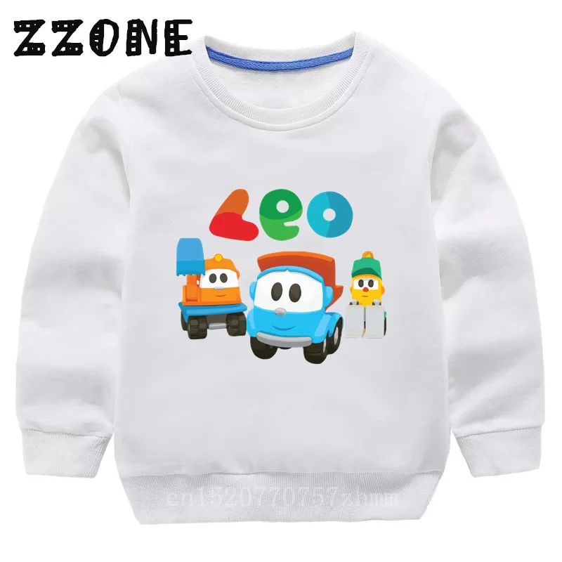 Рисунок 5 - Детские толстовки с принтом Лео и грузовик
