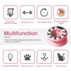 Cat Slow Feeder Raised Cat Dog Food Bowls with Stand Cat Puzzles Feeder Rotating Slow Feeder Non-Slip Food Bowls Slow Eating 5