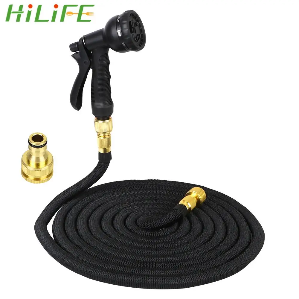 

Садовый поливочный шланг, гибкая растягивающаяся труба, принадлежности для сада, 25 футов/50 футов