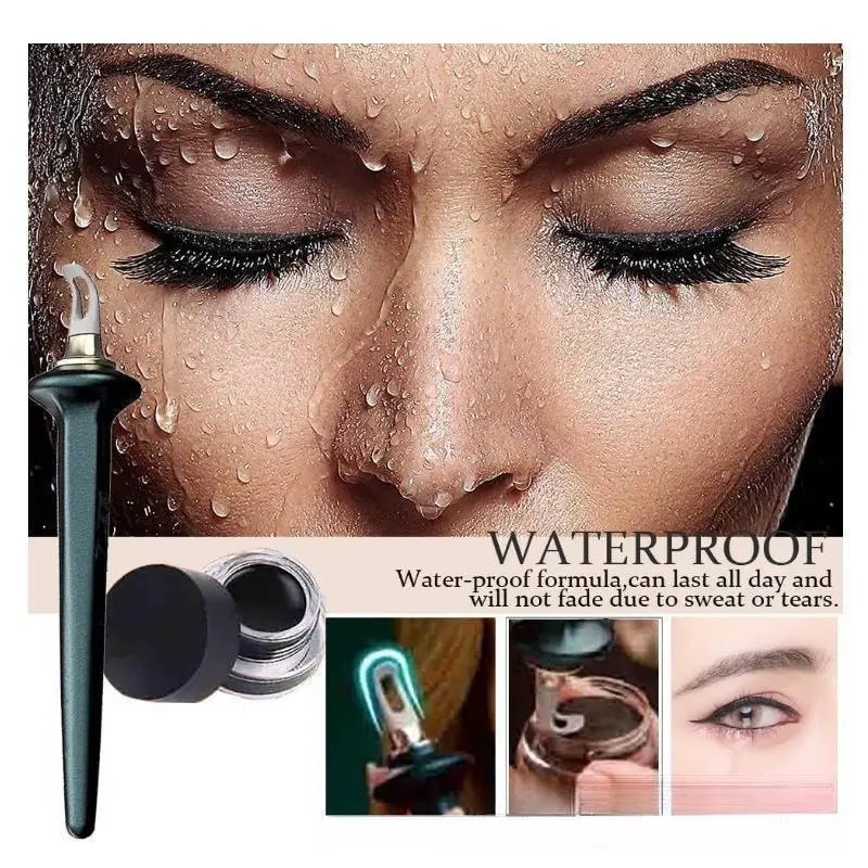 Eyeliner Tool Flawless Eyeliner Tool Easy Jumper Free Silicone Liquid Eyeliner Simple Seamless Waterproof Eye Makeup Brush