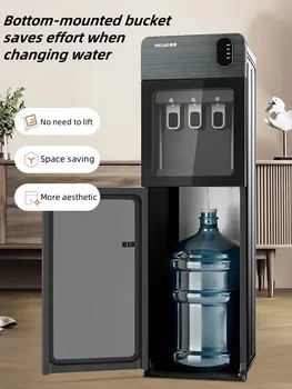 ตู้กดน้ําในครัวเรือนถังแนวตั้งอัตโนมัติอัจฉริยะระบายความร้อนและเครื่องทําความร้อนตู้น้ําอเนกประสงค์ 1