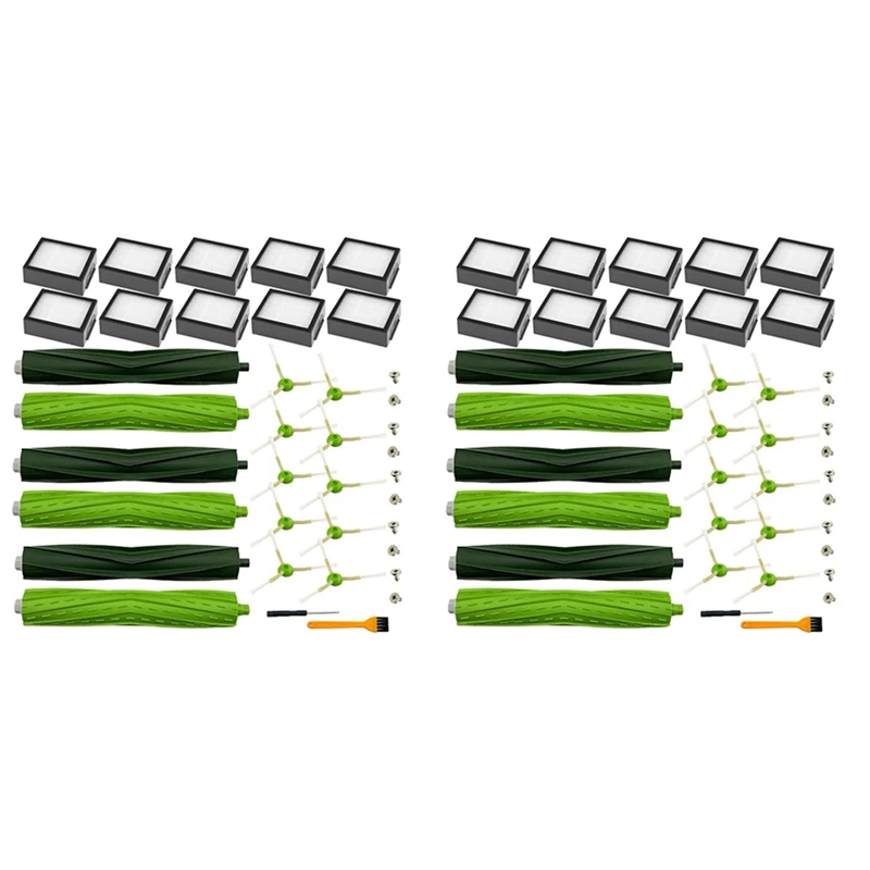 2 Set Per Parti Di Ricambio Roomba, Parti Di Ricambio Compatibili Per Roomba J7 J7 +/Plus E5 E6 E7 I7 I7 + I3 I4 I6 I6 +