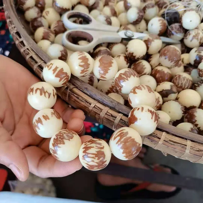 

Manufacturers Sell Double-Sided Lotus Bodhi Bracelet National Style108Crafts Beads Hand Pieces Men's2.0above