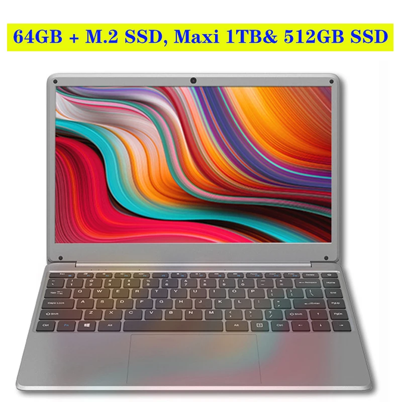 14-inch Slim School Laptop with 4GB RAM, 64GB + M.2 SSD, Windows 10 - GMOLO 2023 Description Image.This Product Can Be Found With The Tag Names Computer Office, Laptops