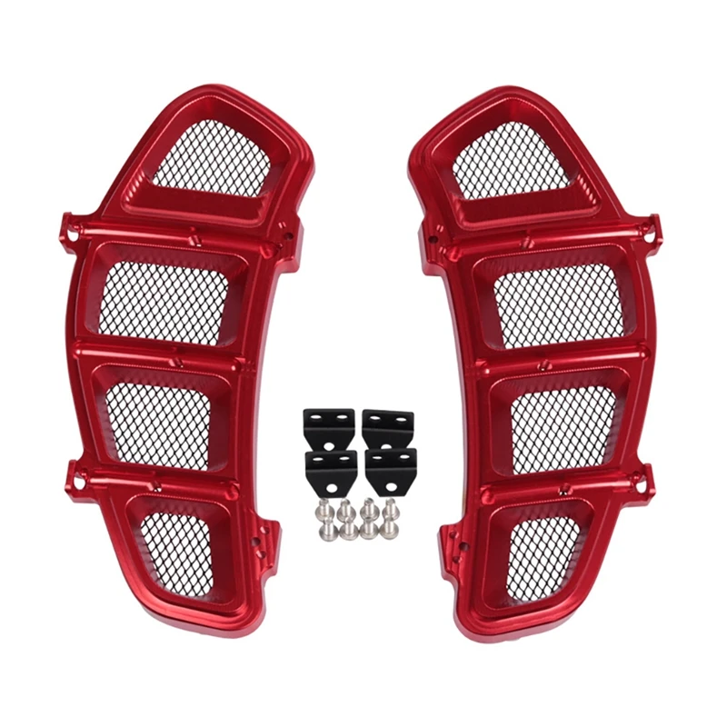

Motorcycle Radiator Guard Grille Protector Bezel Cover For Piaggio VESPA GTS300 GTS250 GTS 250 300 2013-2021