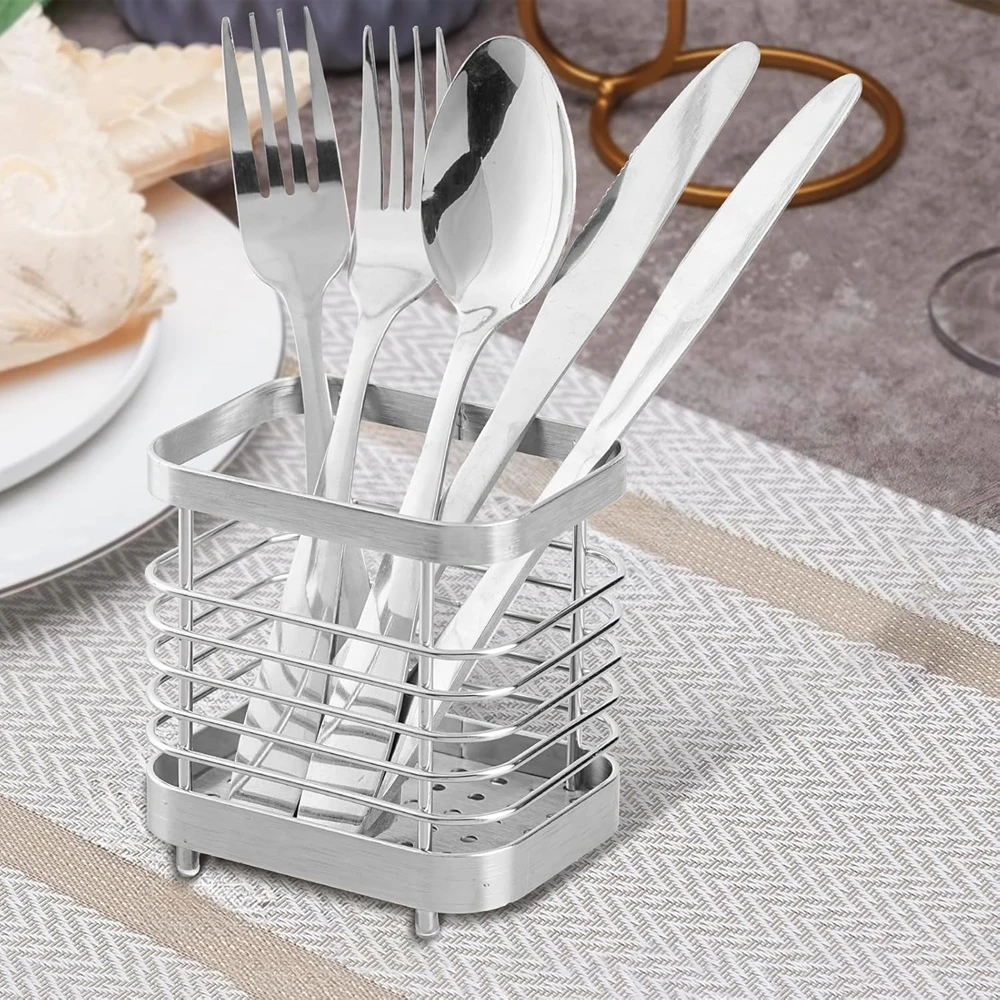 Stainless Steel Kitchen Counter Utensil Organizer