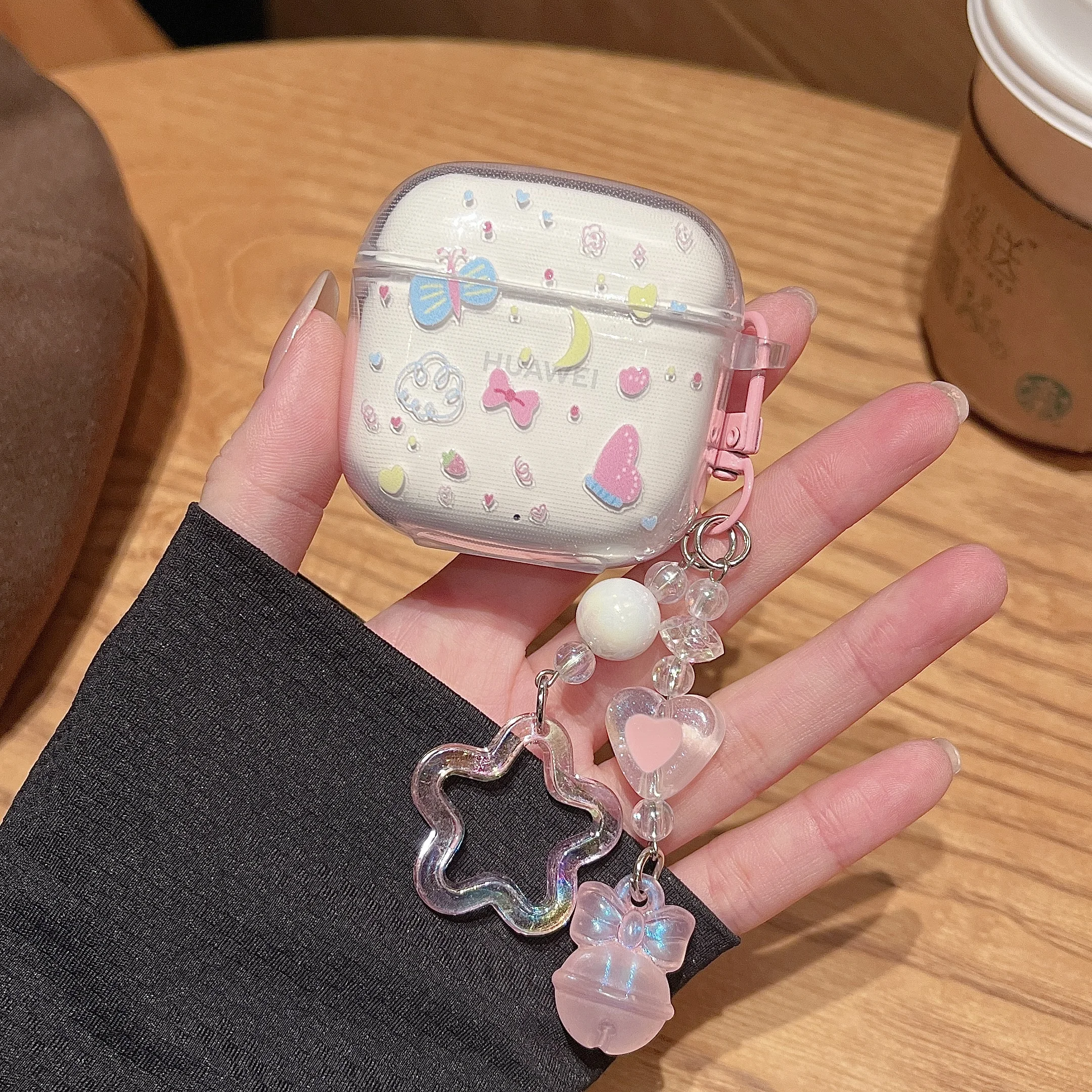 Kawaii Sweet Apple Cherry Earbuds Protective Anti-Drop Case Cover