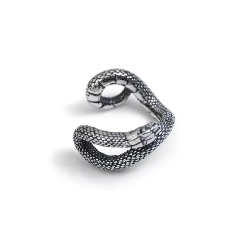 Personalized woman curved snake shaped ear clip hip-hop rock trendy party earrings fashionable gothic punk jewelry accessories ear clip earrings clip earrings ear clip ear accessories