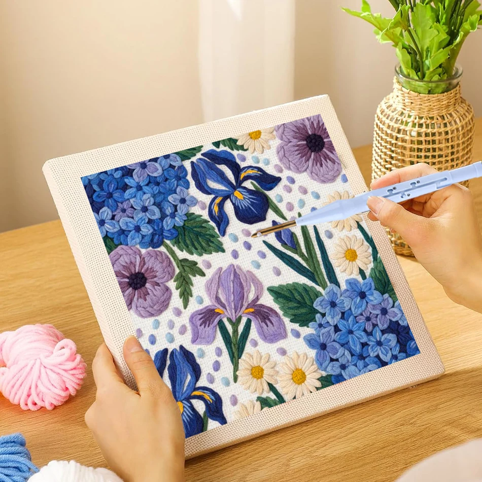Punch Needle Embroidery Craft Kit 2