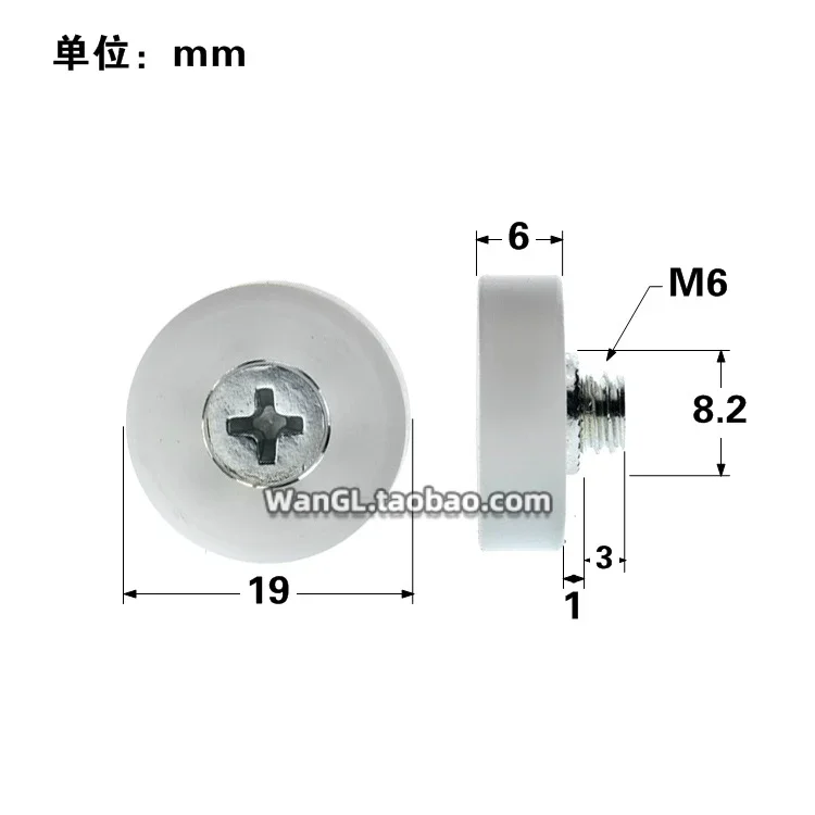 1pc TOK Japan POM plastic bearing flat pulley M6 threaded screw DR-B roller DR22 showcase DR-19 drawer guide wheel