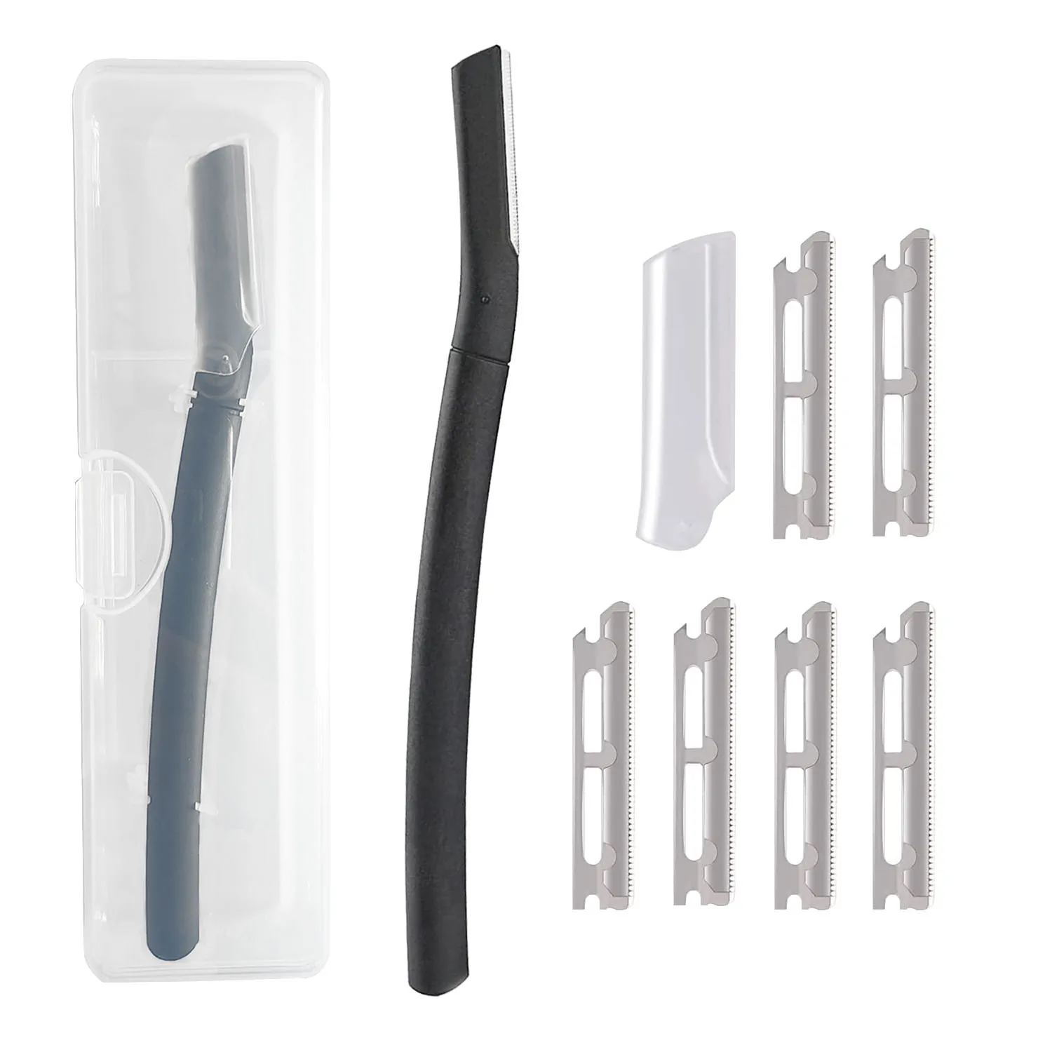 Eyebrow Trimmer for Women and Men, Ergonomic Eyebrow Shaper and Facial Razor for Beard, moustache, Razor Beauty Tool