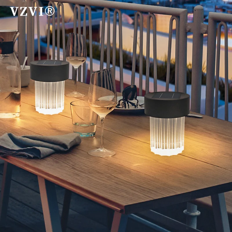 

VZVI Solar Led Light Outdoor Garden Light Waterproof For Home Night Light Terrace Table Lamp Party Christmas Decoration Light
