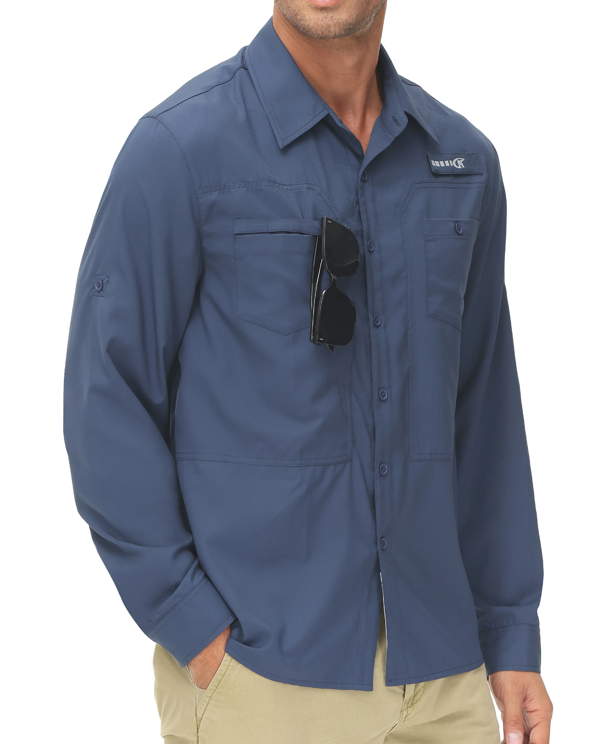 canterbury TOSHIBA ウォームアップウェア XL Men's UPF 50+ Long Sleeve Fishing Shirts Sun Protection