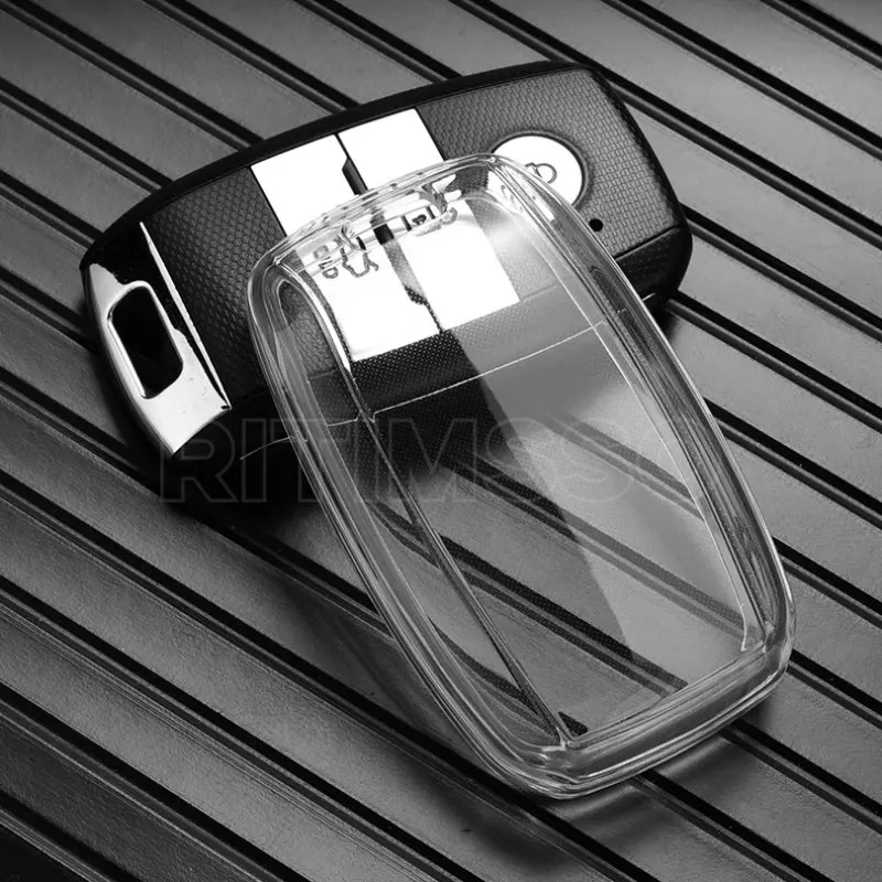 Transparent TPU Car Remote Smart Key Protective Cover