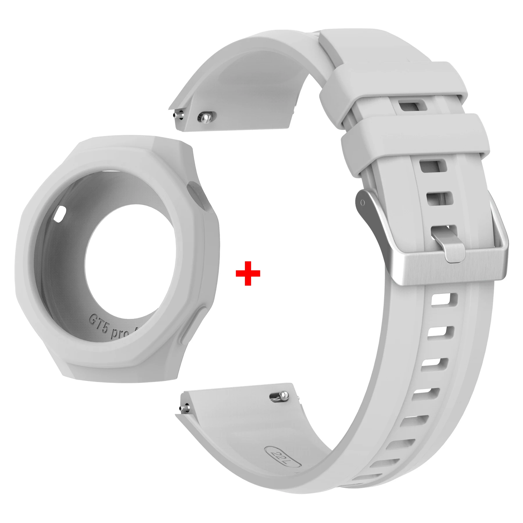Silicone Strap and Protective Case Shell
