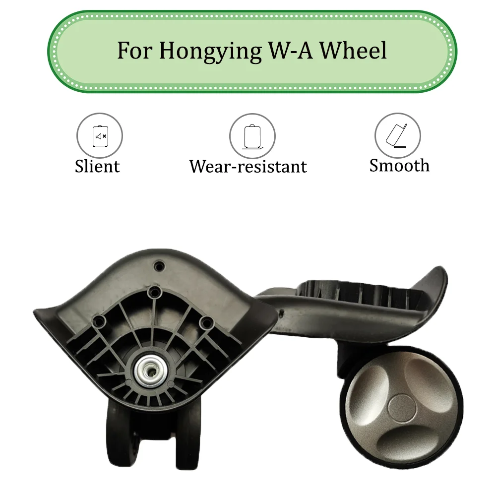 For Hongying W-A Universal Wheel Trolley Case Wheel Replacement Luggage Pulley Sliding Casters Slient Wear-resistant Repair