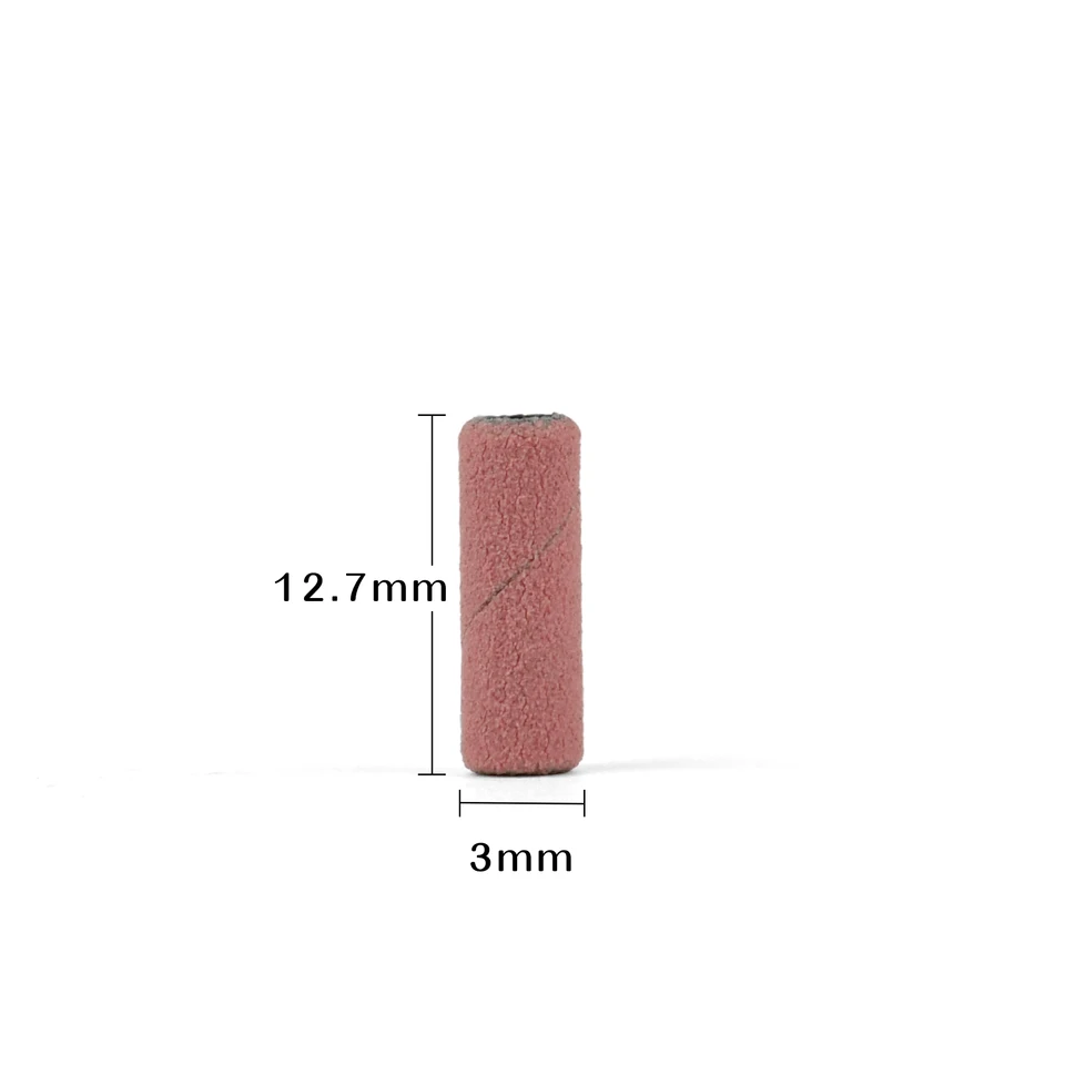 10000 Pcs Pink Nail Drill Bit Sanding Bands Set