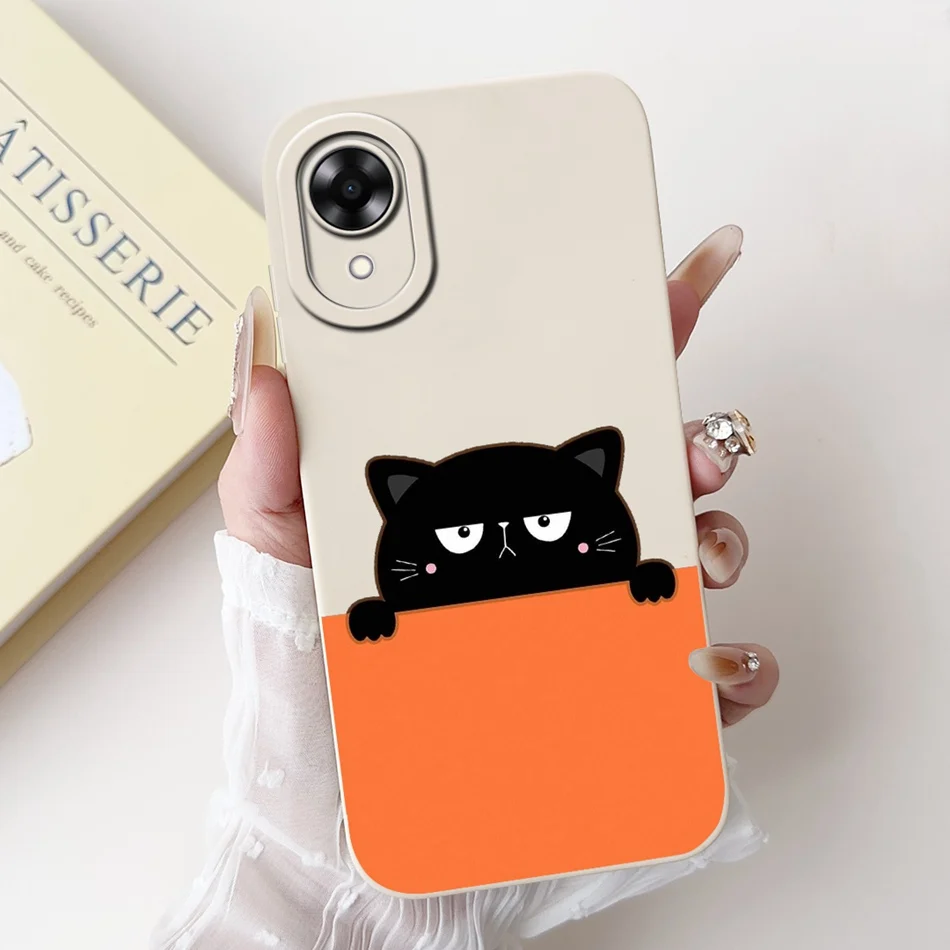 2024 New Cute Cartoon Pattern Soft Silicone Protective Phone Case