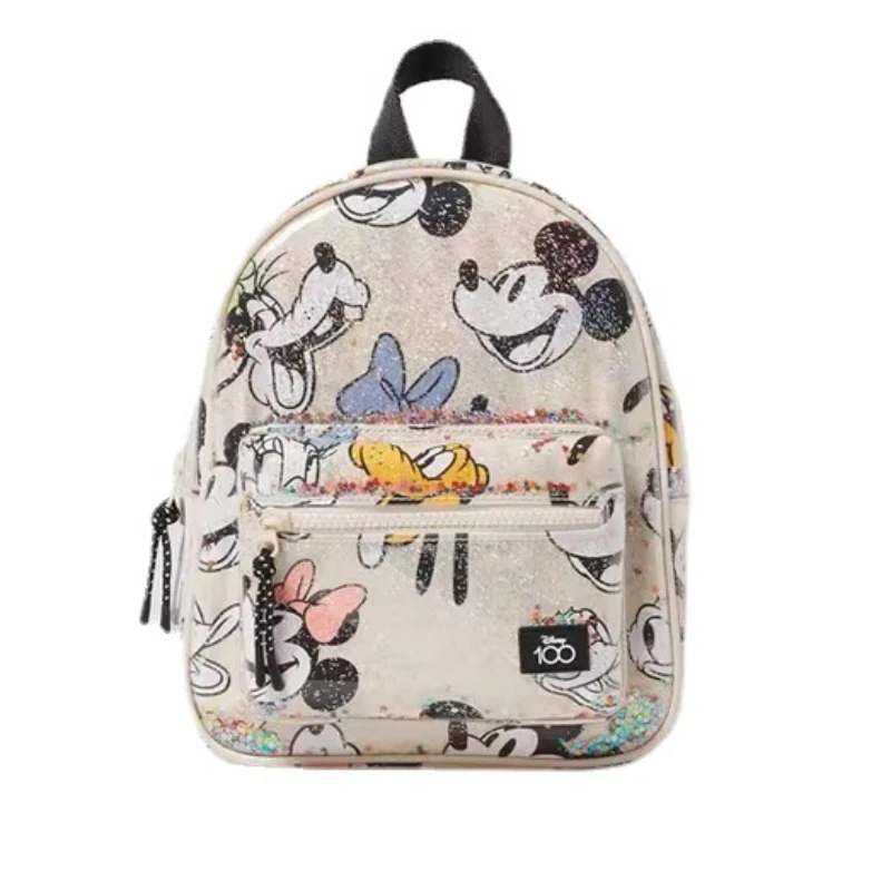 27X21X10 cm Disney cartoon Mickey Mouse  New Kids Backpack Mini Minnie Schoolbag  Girls and Boys  Cute Shoulder Bag 2