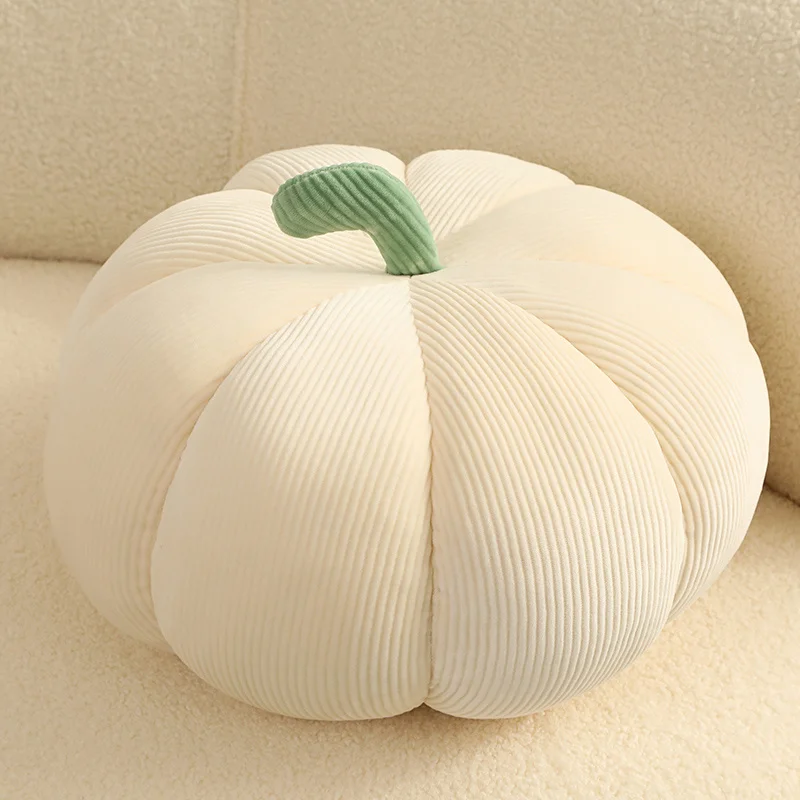 Kawaii Nordic Halloween Pumpkin Plush Toy Plushie Soft Plant Stuffed Doll Holidays Props Decorative Throw Pillow for Kids 4