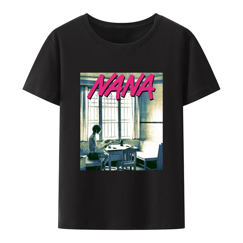 

Nana Anime Y2k T-shirts Japanese Cartoon Style Modal O-neck Tee Top Comics De Mujer Novelty Portrait Creative Blusa Aesthetic