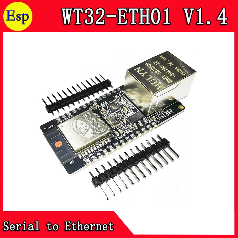 WT32-ETH01 V1.4 Embedded serial port networking Bluetooth + wifi combo gateway module wt32 eth01 zigbee gateway smart gateway