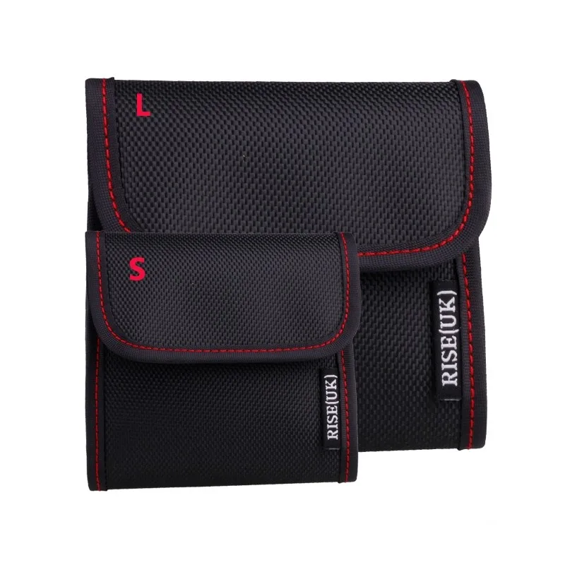 Lens Filter Wallet Protector Case 3 4 Pockets Bag Camera Filter Wallet Lens Adapter Ring Storage Bag Case Pouch Holder For DSLR