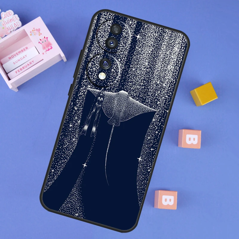 Starry Orca Whale Shark Protective Phone Case