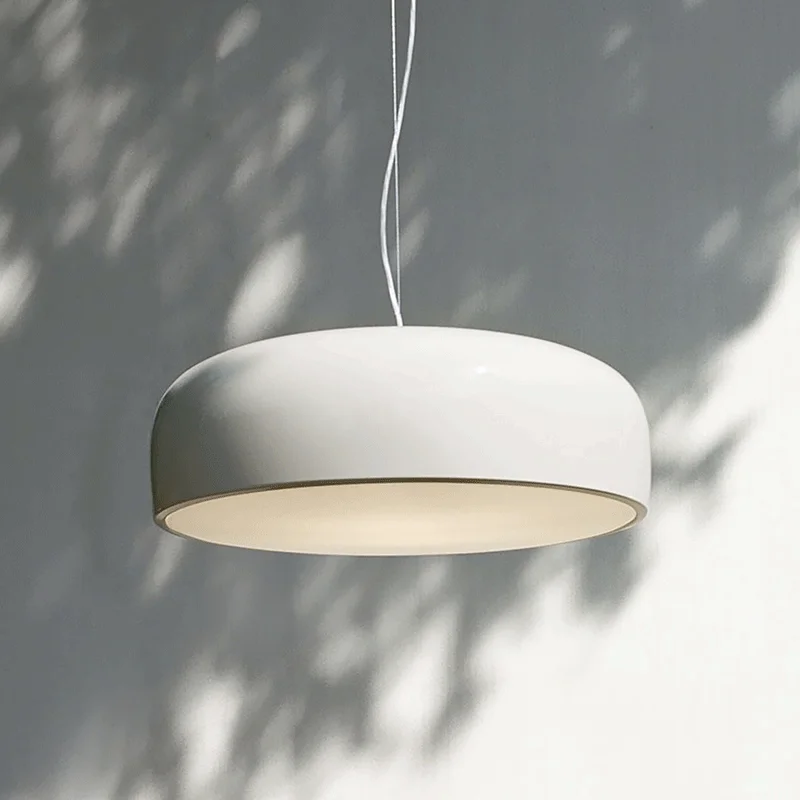 

Living Room Furniture Retro Lights Decoration Pendant Minimalist Round Study Bedroom Cafe Bar Creative Flying Saucer Chandelier