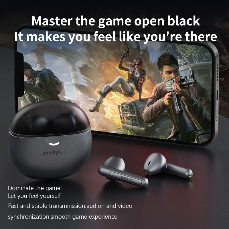 イヤホン Lenovo LP1 pro Original Lenovo LP1 Pro TWS Earphones Wireless Bluetooth 5.1 Sport