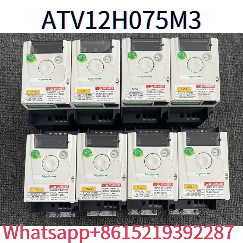 

Б/у инверторный привод ATV12H075M3 220 кВт в протестирован