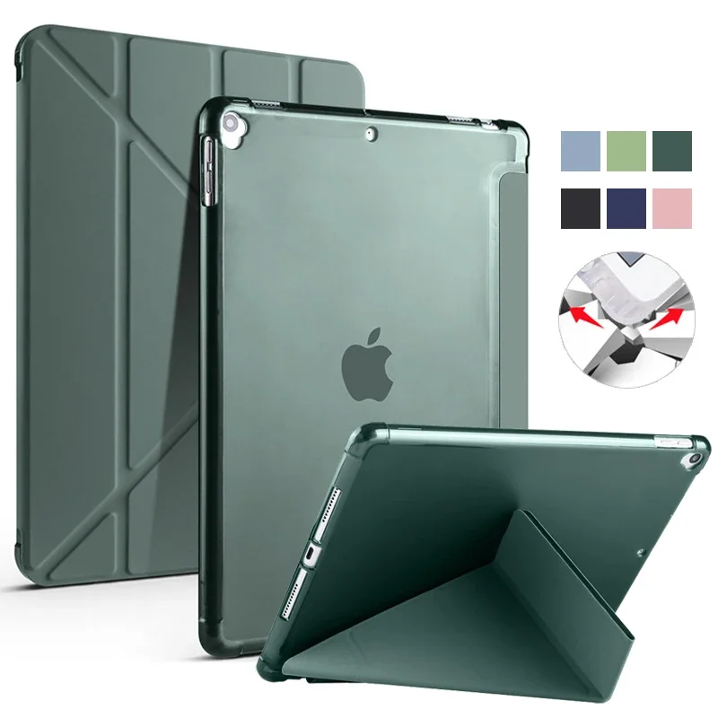 Premium PU Leather Fold Stand Case with Pen Holder