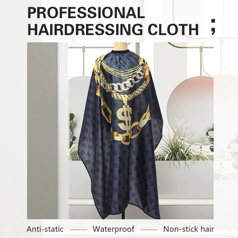 

Barbershop Hairdressing Cape Hairdresser Cloth Barber Hair Cutting Coat Haircut Apron Tool Accessories Dropshipping