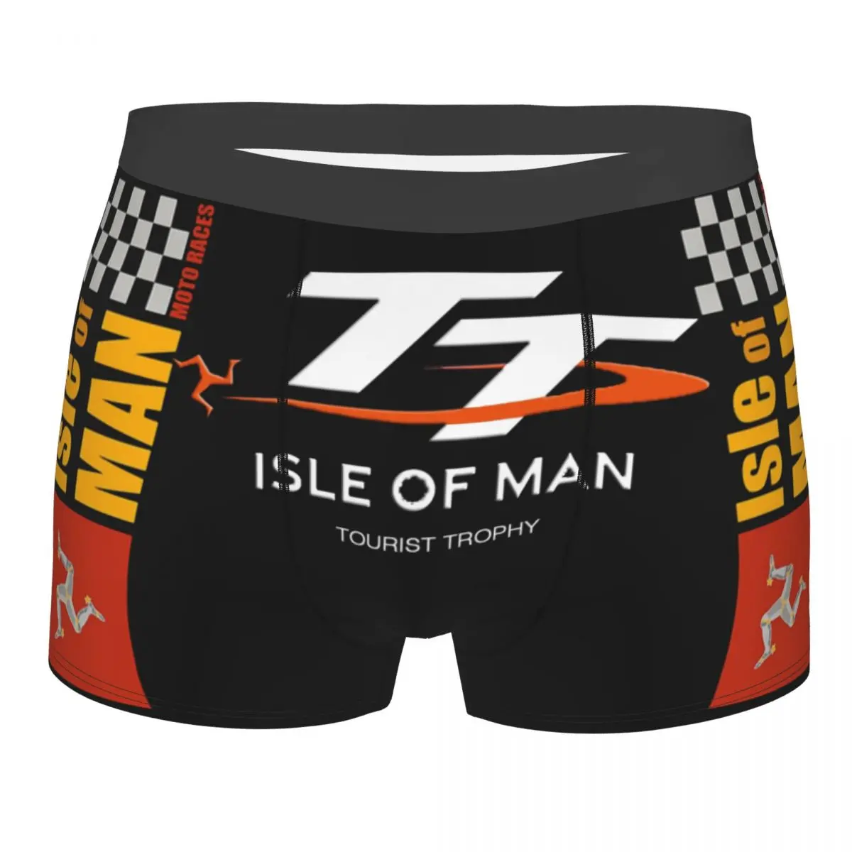 Isle Of Man TT Races Man's Boxer Briefs Underwear Highly Breathable High Quality Gift Idea