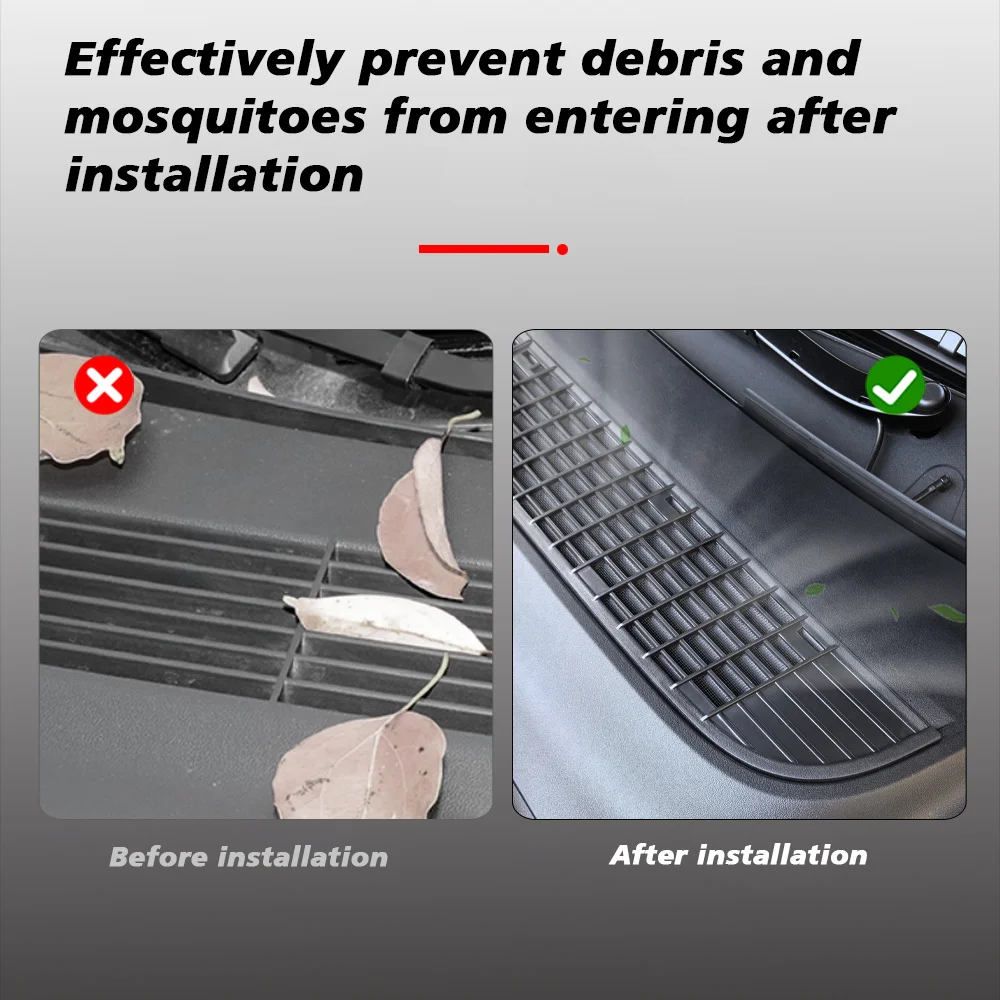 شبكة حماية مكيف Tesla Model Y 2025 مانعة للغبار وا...