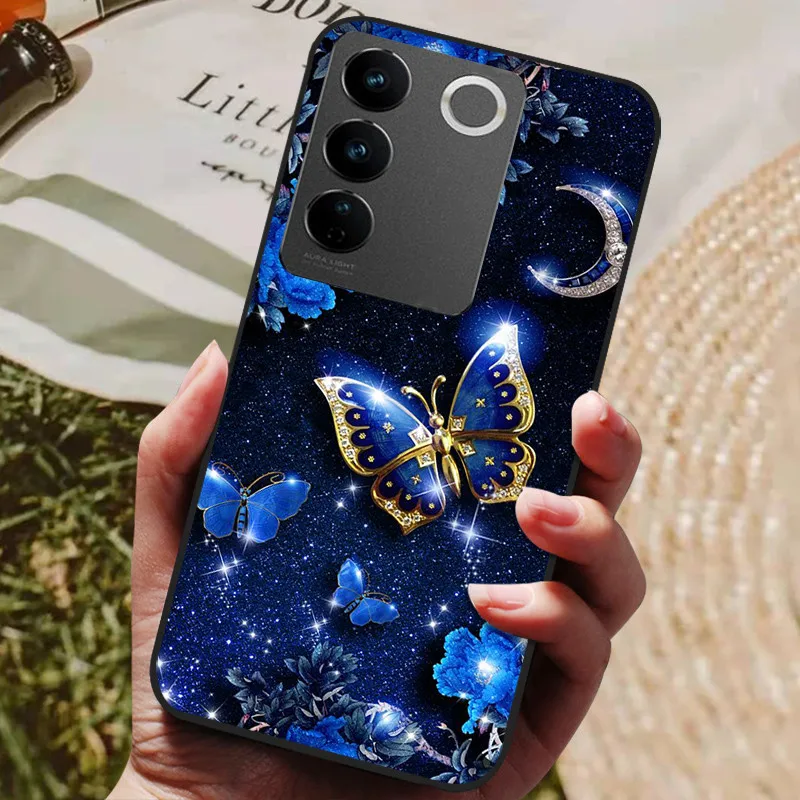 Sleek Black Silicone Phone Case - Durable TPU Protective Cover