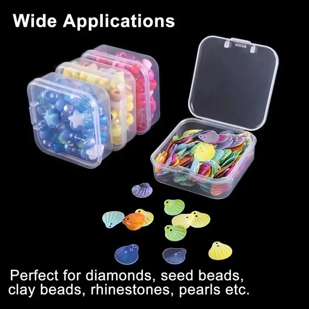 Plastic Storage Box For Female Jewelry Desktop Storage