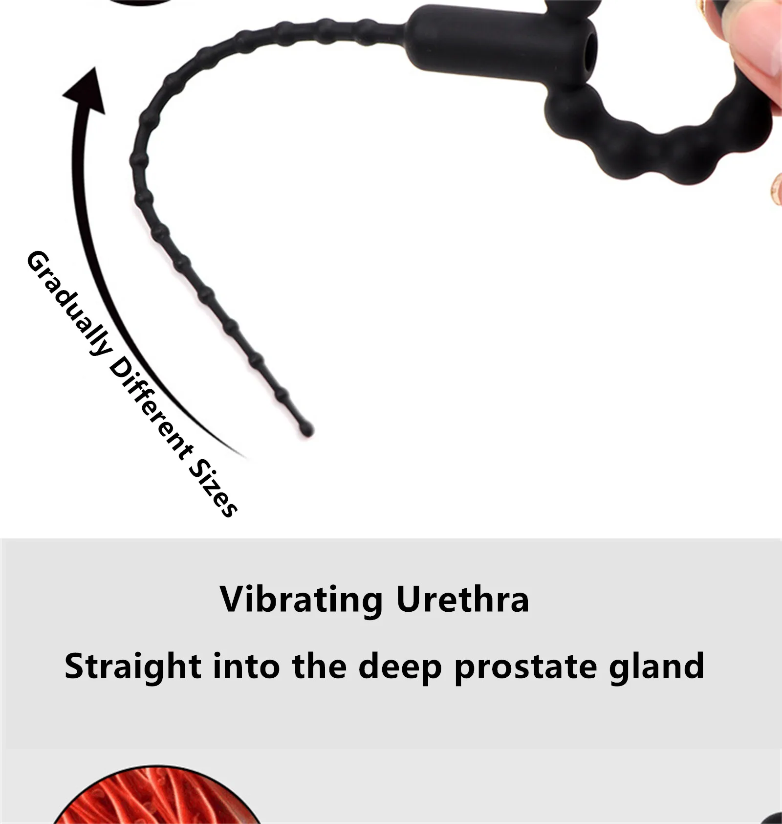 Electric Prostate Massager For Unisex Urethral Stimulation Toy_voghion.com
